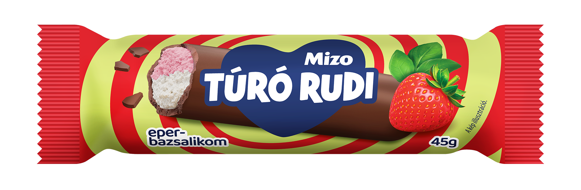 Mizo rudi eper-bazsalikom