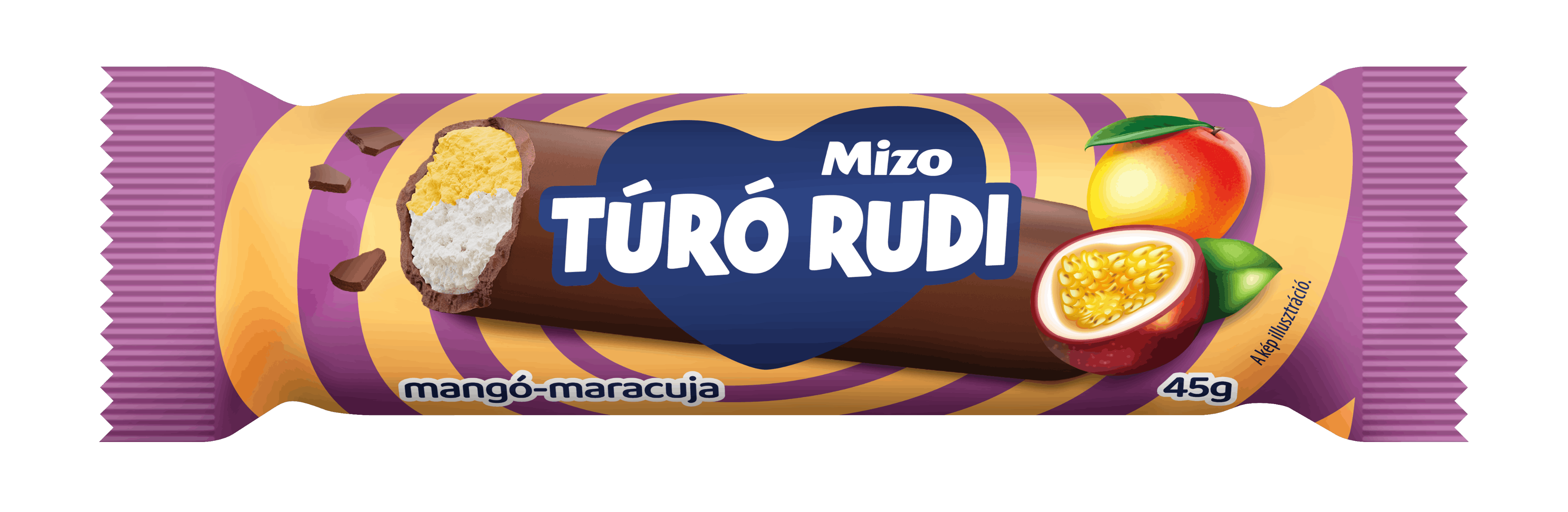 Mizo rudi mangó-maracuja